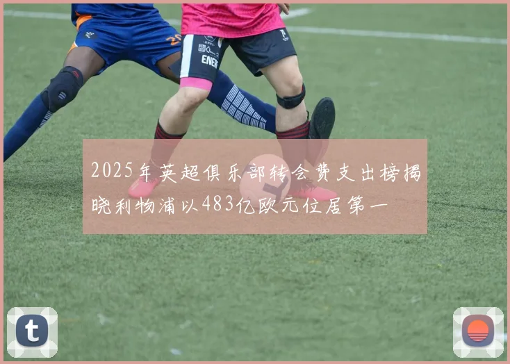 2025年英超俱乐部转会费支出榜揭晓利物浦以483亿欧元位居第一